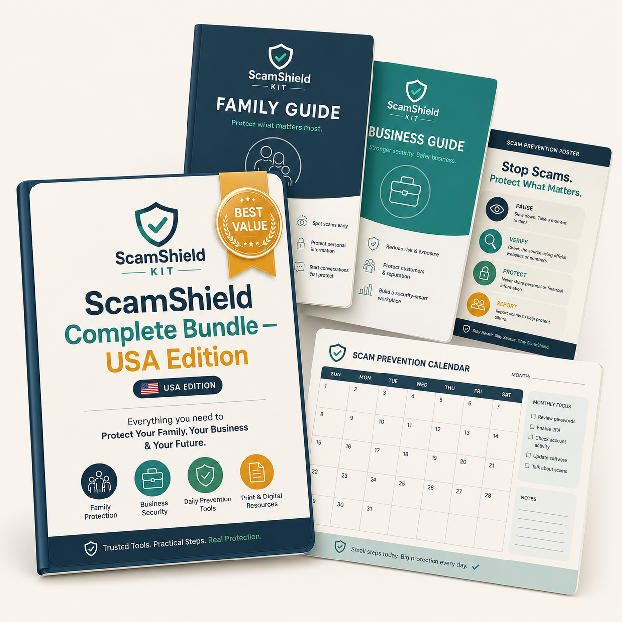 ScamShield Complete Bundle — USA Edition